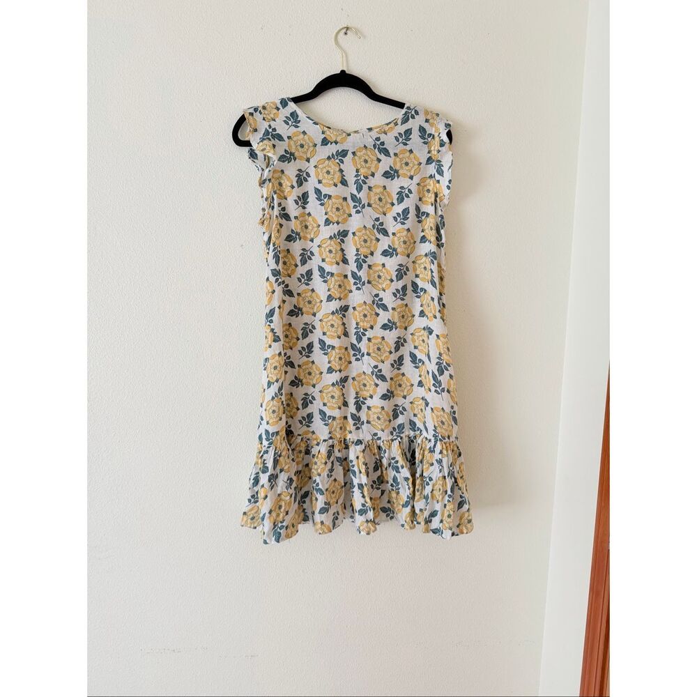 Dip Floral ruffle sleeve Dress size XS